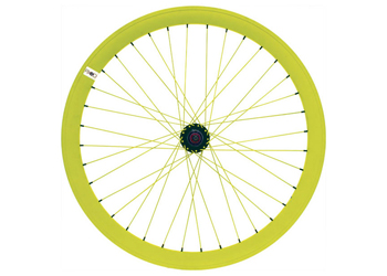 BRN Ruota Fixed Posteriore Fluo-giallo fluo